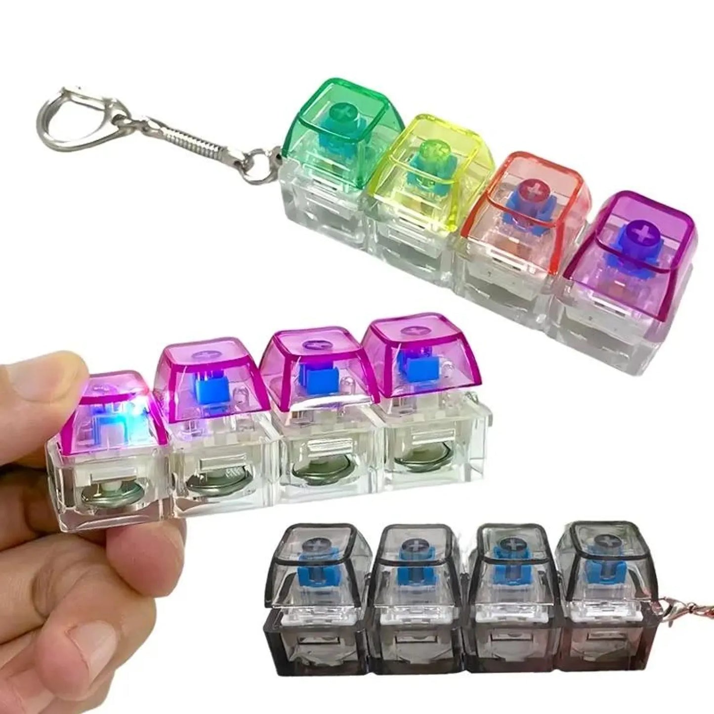 LED Keyboard Keychain