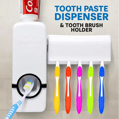 Automatic Toothpaste Dispenser Wall Mounted Toothpaste Squeezer