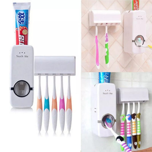 Automatic Toothpaste Dispenser Wall Mounted Toothpaste Squeezer